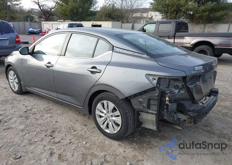 2021 Nissan Sentra S Xtronic Cvt из США, поврежденный, VIN 3N1AB8BV8MY229644